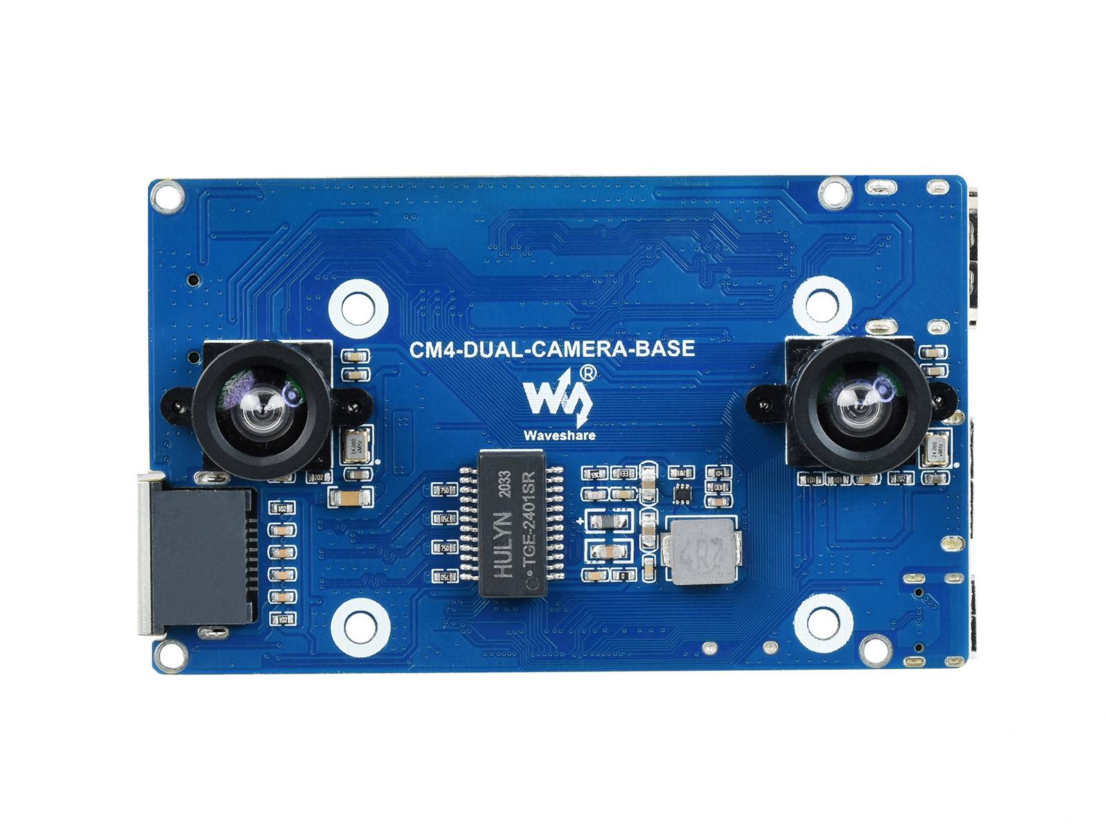WaveShare Binocular Camera Base Board for Raspberry Pi Compute Module 4