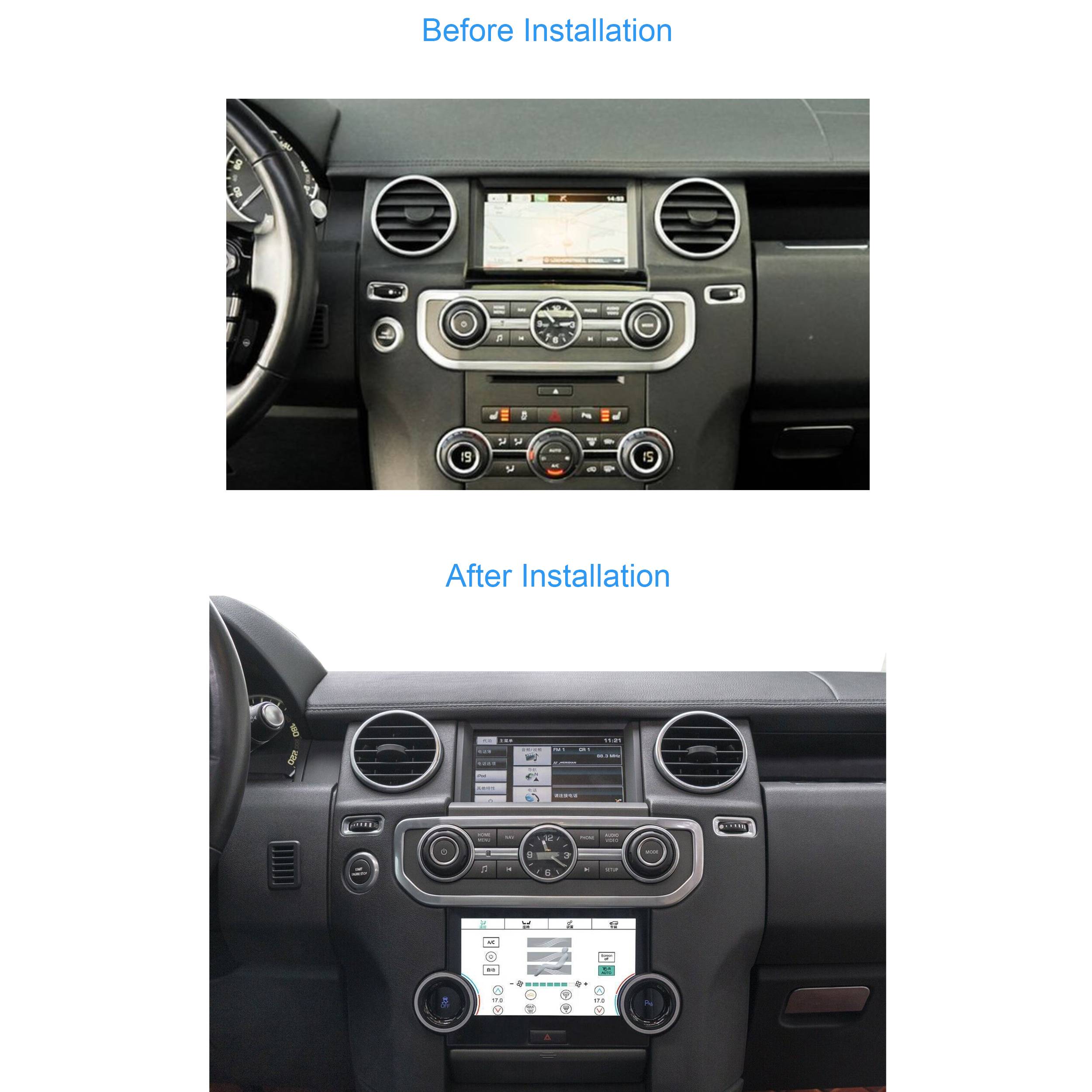 Für Land Rover Discovery 4 2009 - 2017 Touchscreen AC Klimabedienteil