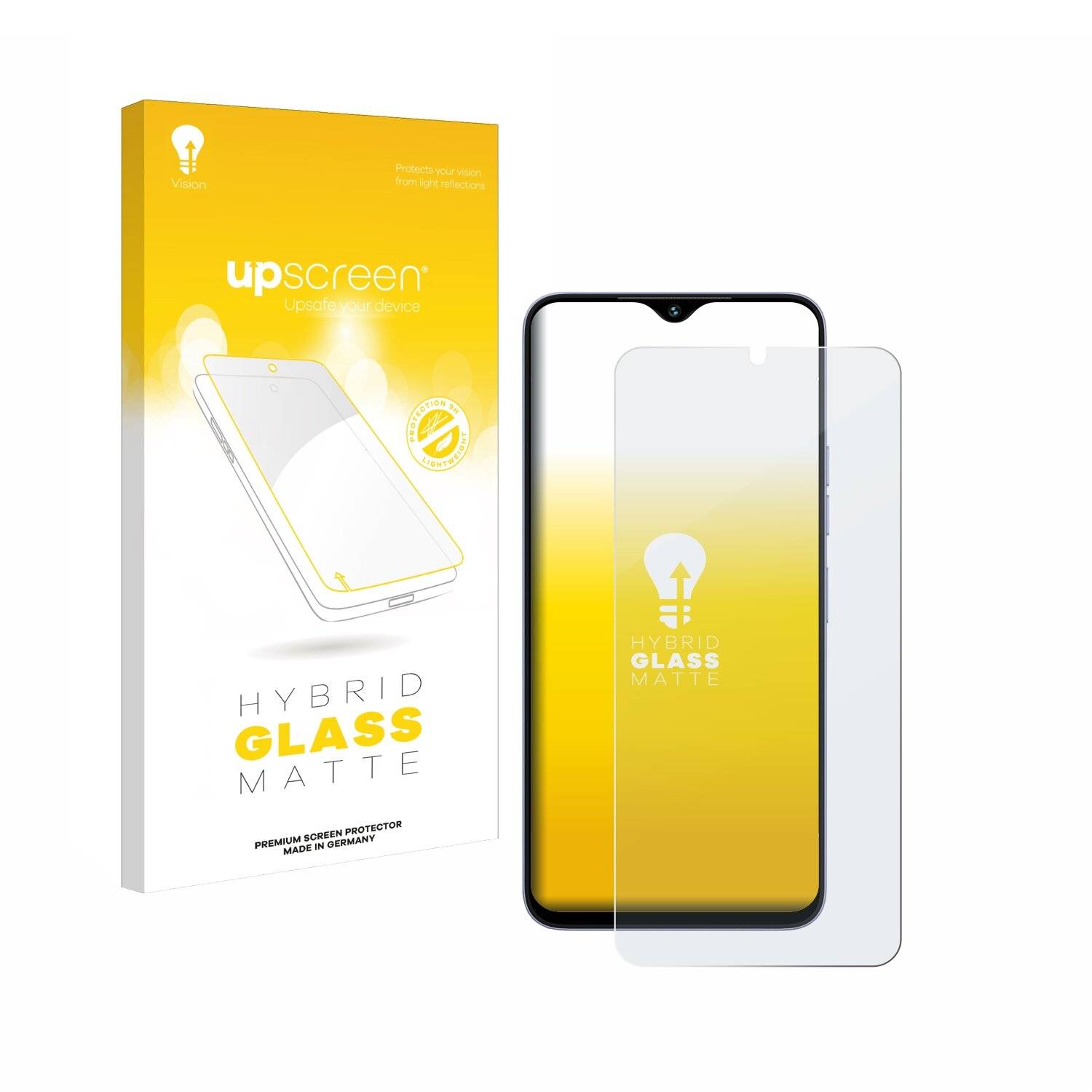 upscreen Hybrid Glas Matt Panzer-Folie für Umidigi