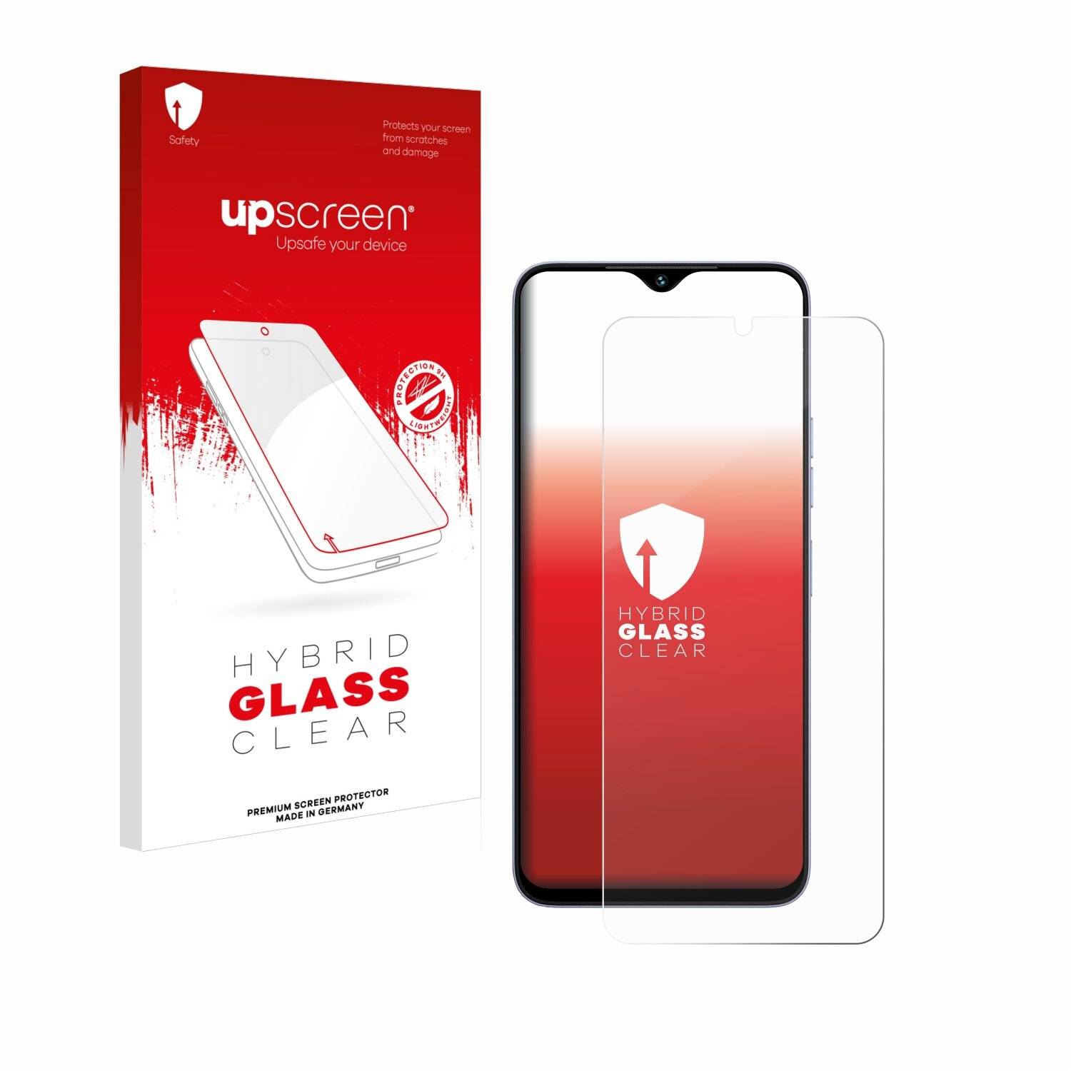 upscreen Hybrid Glas Panzer-Folie für Umidigi