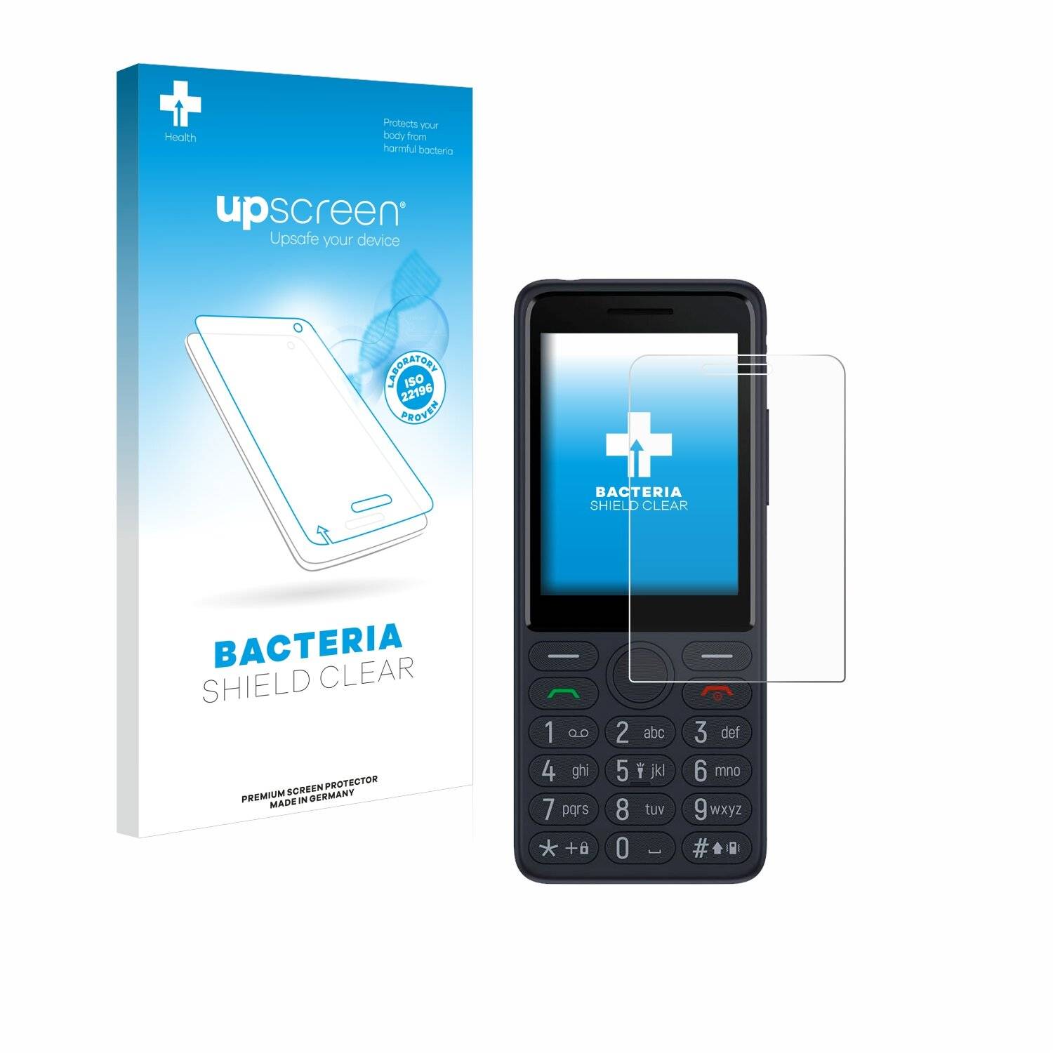 upscreen Bacteria Shield Schutzfolie für TCL Onetouch 4022s -