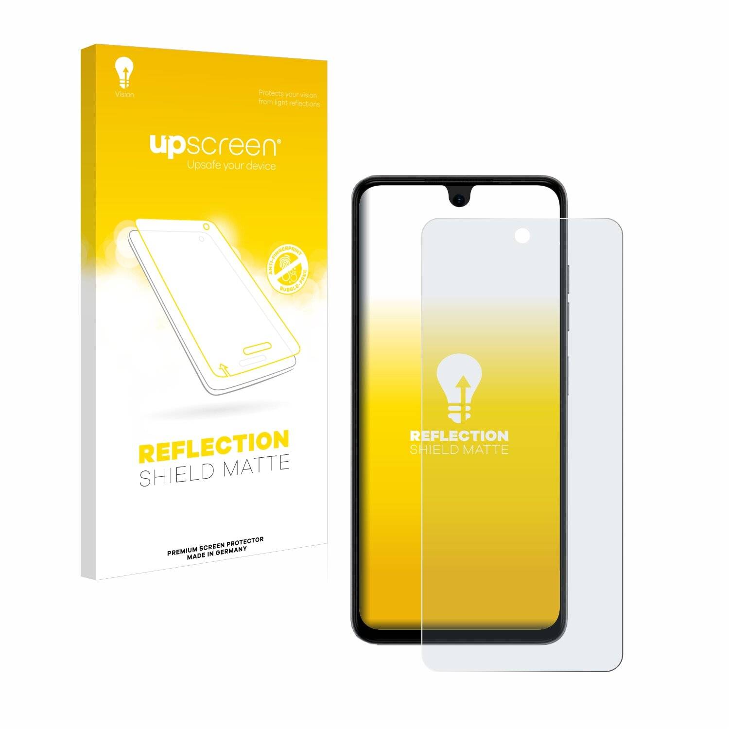 upscreen Reflection Shield Matt Schutzfolie für Tecno Spark Go