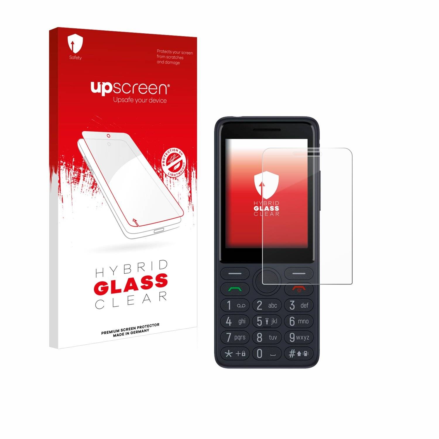 upscreen Hybrid Glas Panzer-Folie für TCL Onetouch