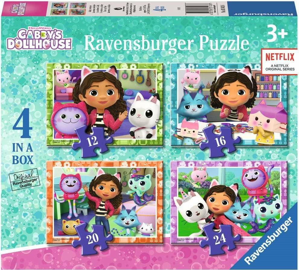 PUZZLE 4 IN BOX GABBYS HAUS 03143 RAVENSBURGER