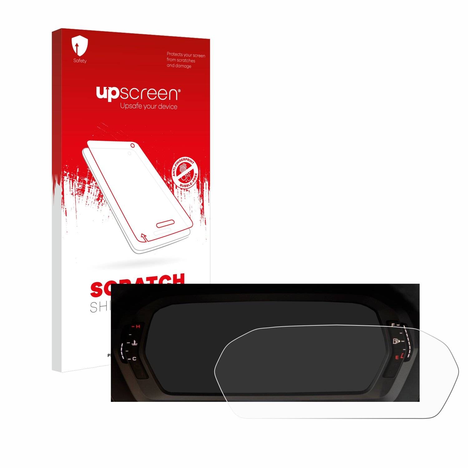 upscreen Scratch Shield Schutzfolie für Audi A3 2023 Virtual
