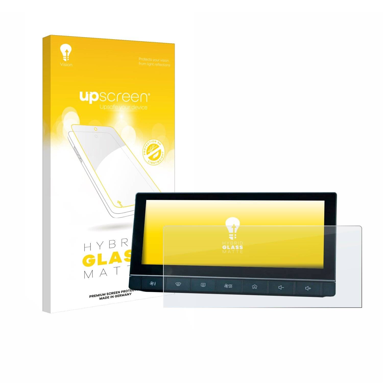 upscreen Hybrid Glas Matt Panzer-Folie für MG 5 IPS-HD