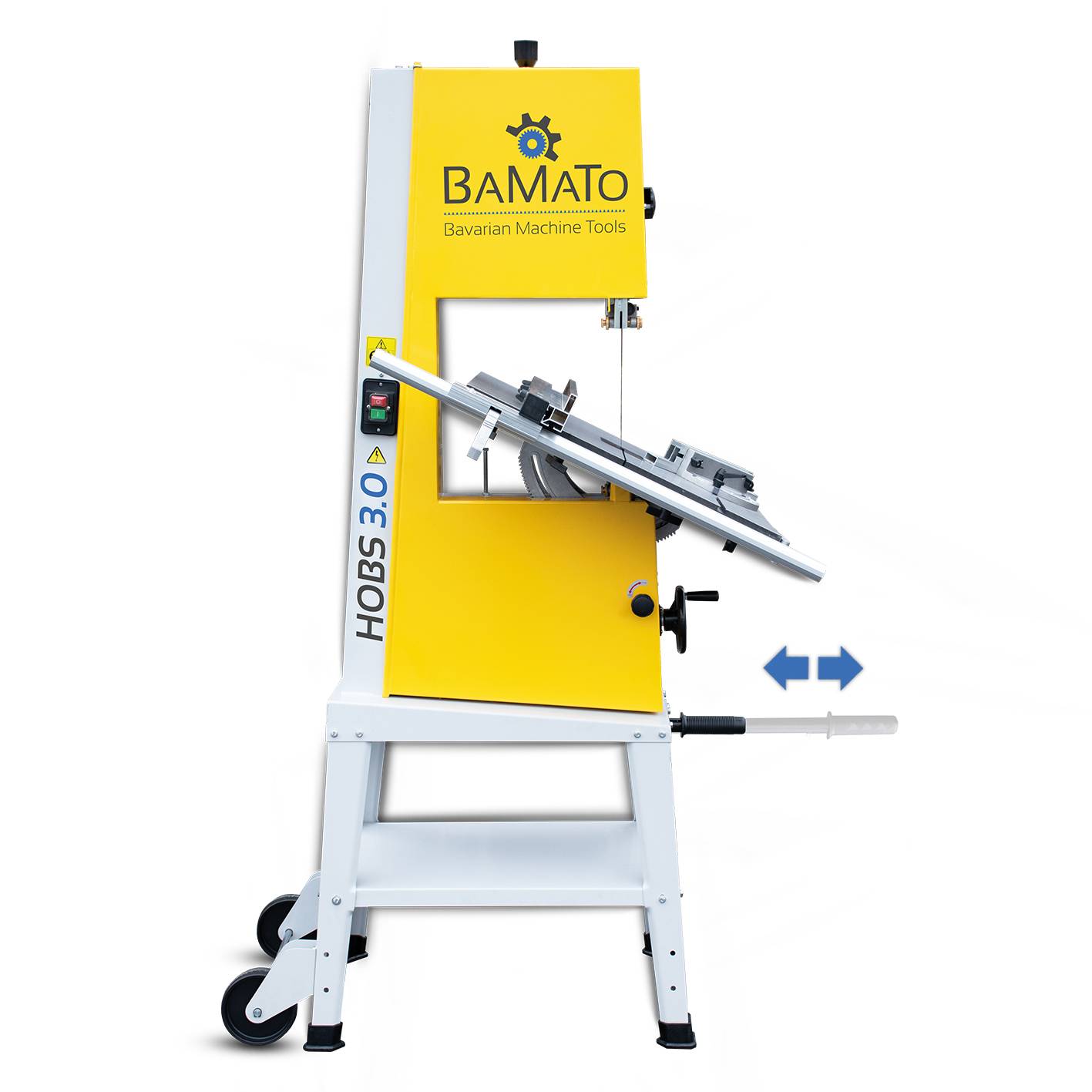 BAMATO Holzbandsäge HOBS 3.0 inkl. Anschlagset (230V)