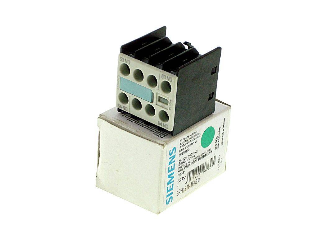 SIEMENS 3RH1 911-1FA20 (EAN:4011209267299)