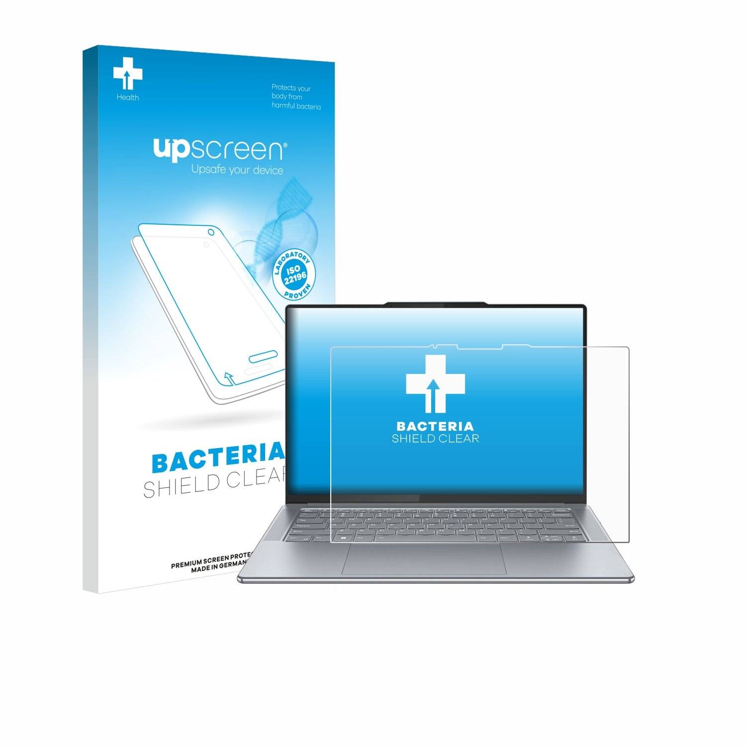 upscreen Bacteria Shield Schutzfolie für Lenovo Yoga Slim 7 Gen 8 -