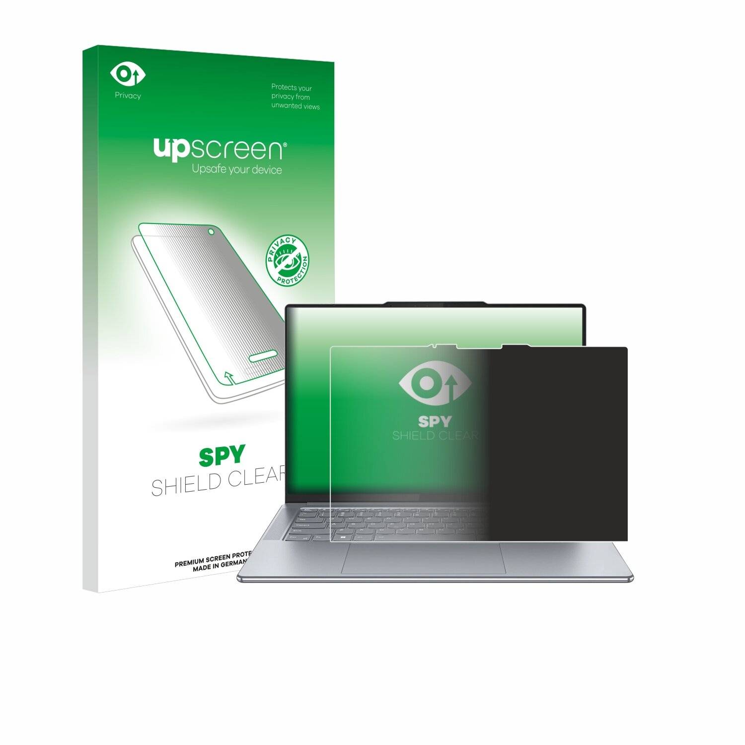 upscreen Spy Shield Sichtschutz-Folie für Lenovo Yoga Slim 7 Gen
