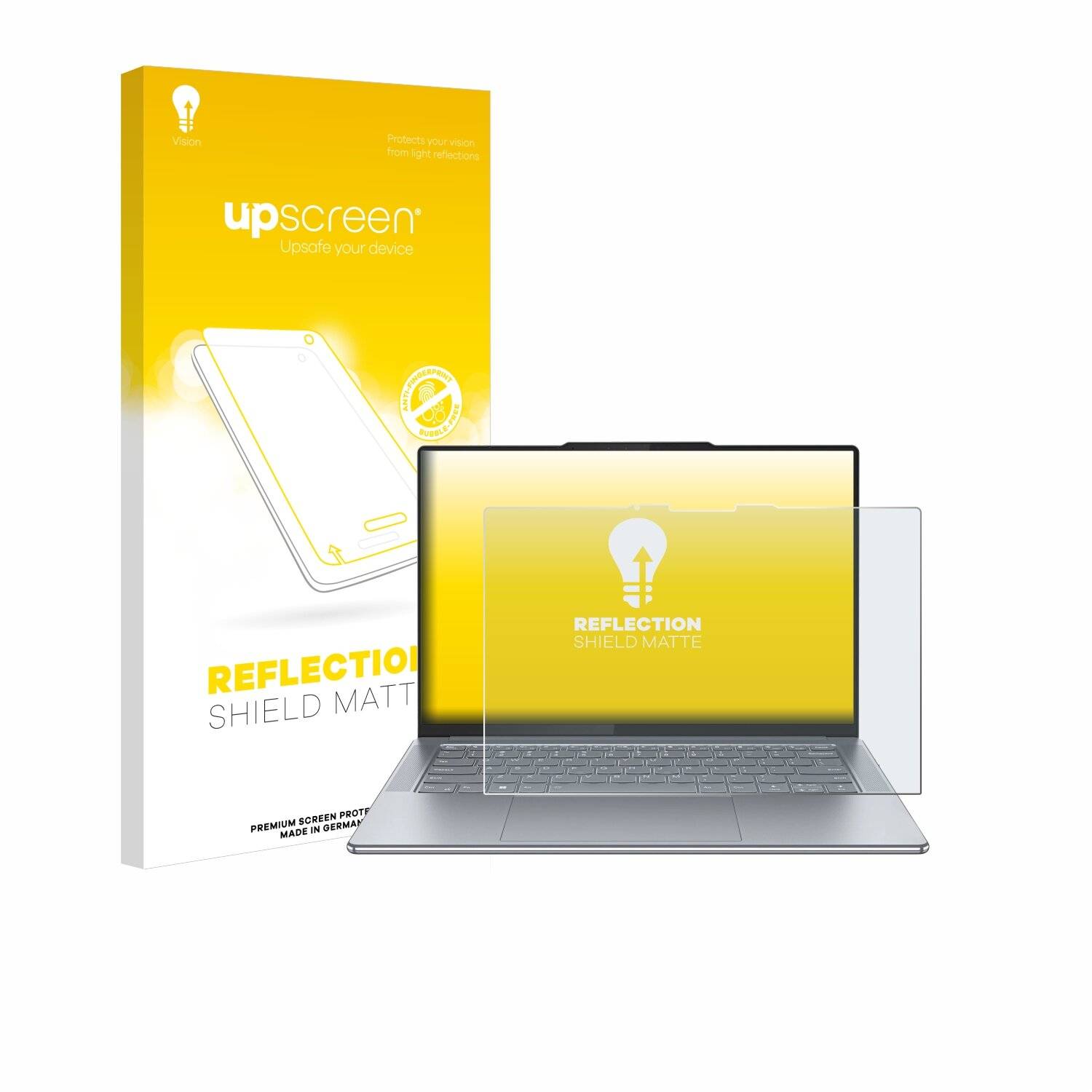 upscreen Reflection Shield Matt Schutzfolie für Lenovo Yoga Slim 7 Gen