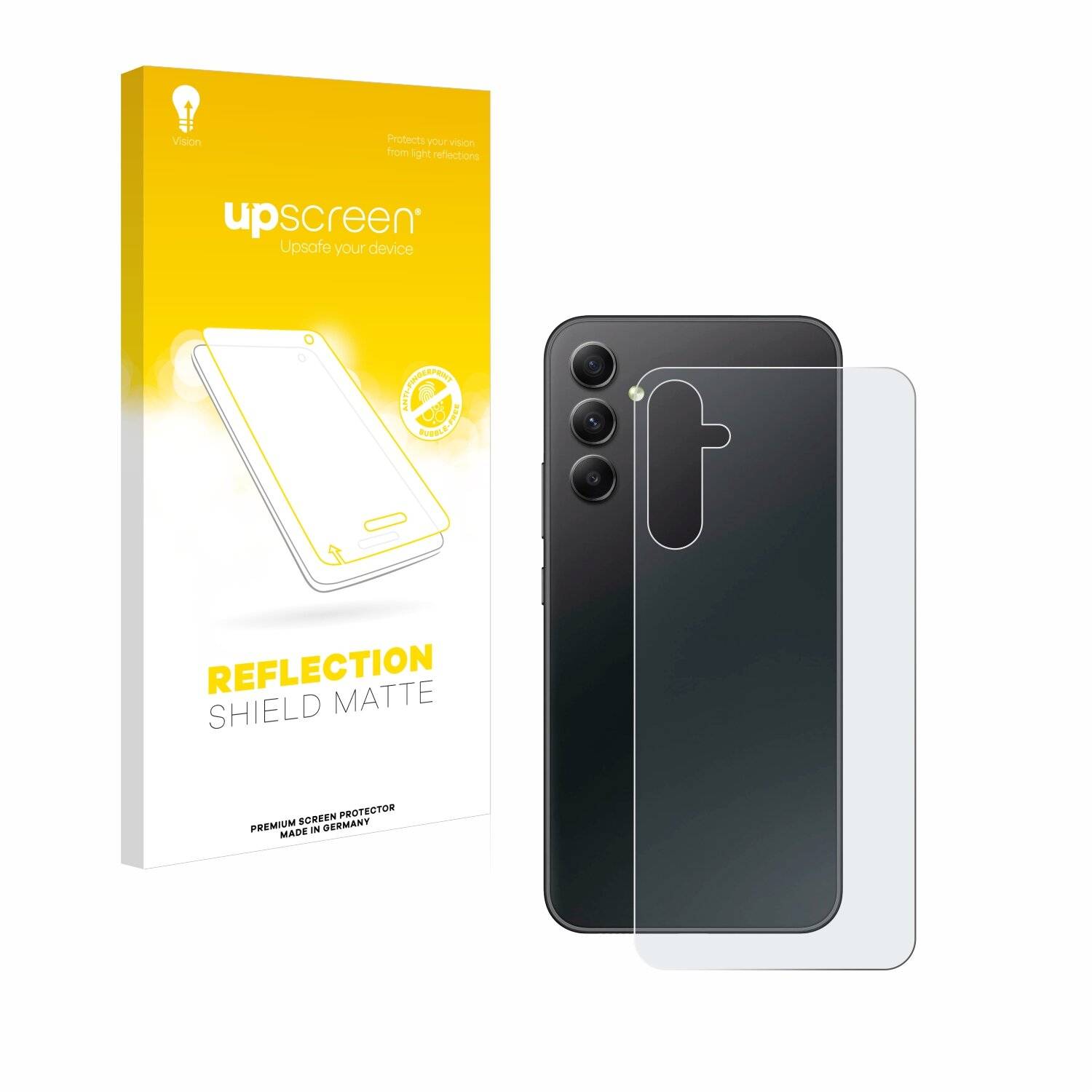 upscreen Reflection Shield Matt Schutzfolie für Samsung Galaxy A34 5G Enterprise Edition
