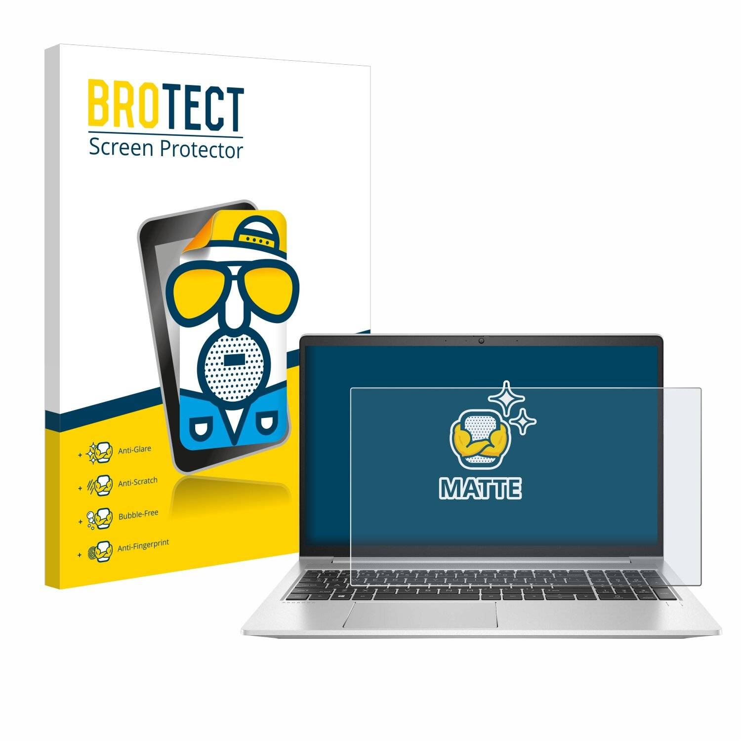 BROTECT Entspiegelungs-Folie für HP ProBook 450