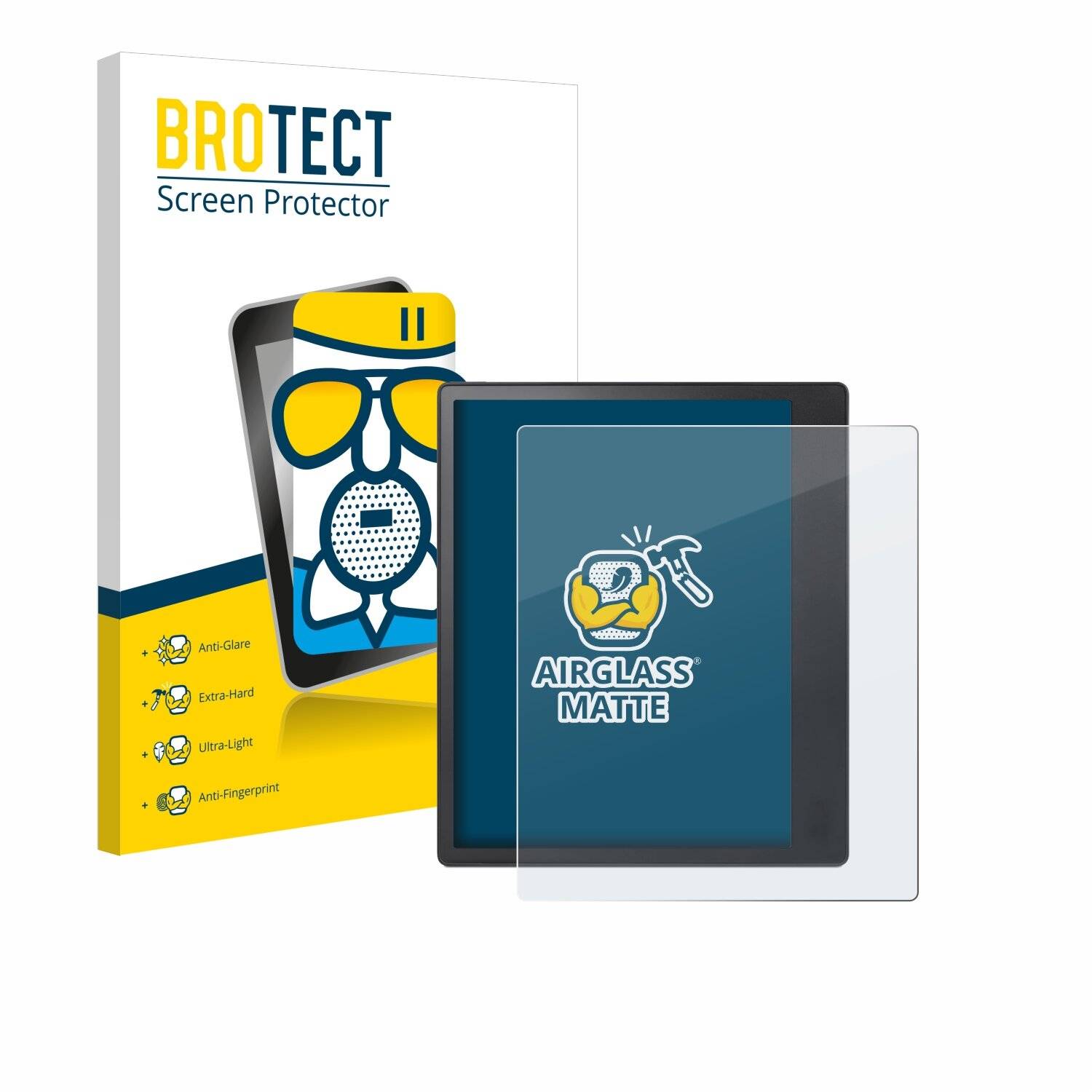 BROTECT AirGlass Matt Glas Panzer Folie für Kobo Elipsa