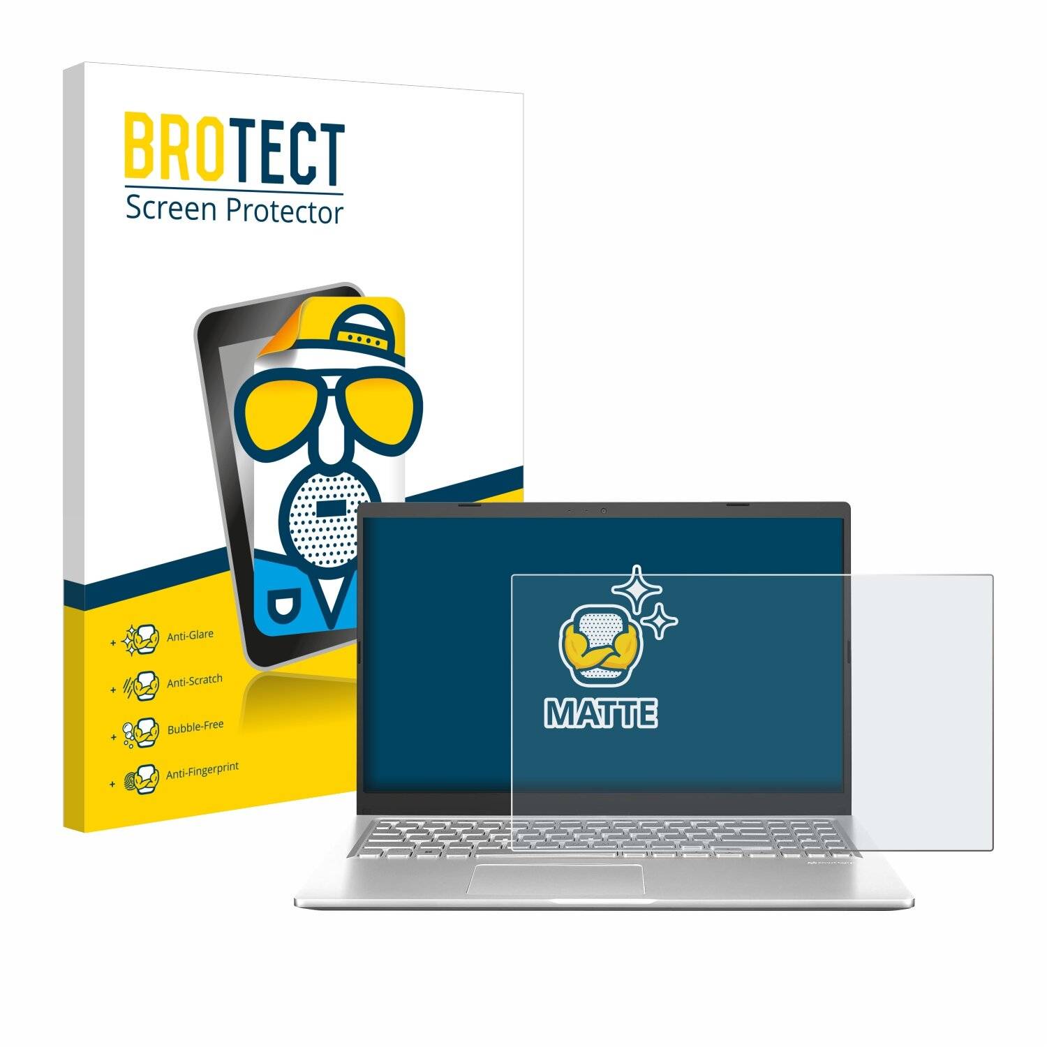 BROTECT Entspiegelungs-Folie für ASUS Vivobook 15