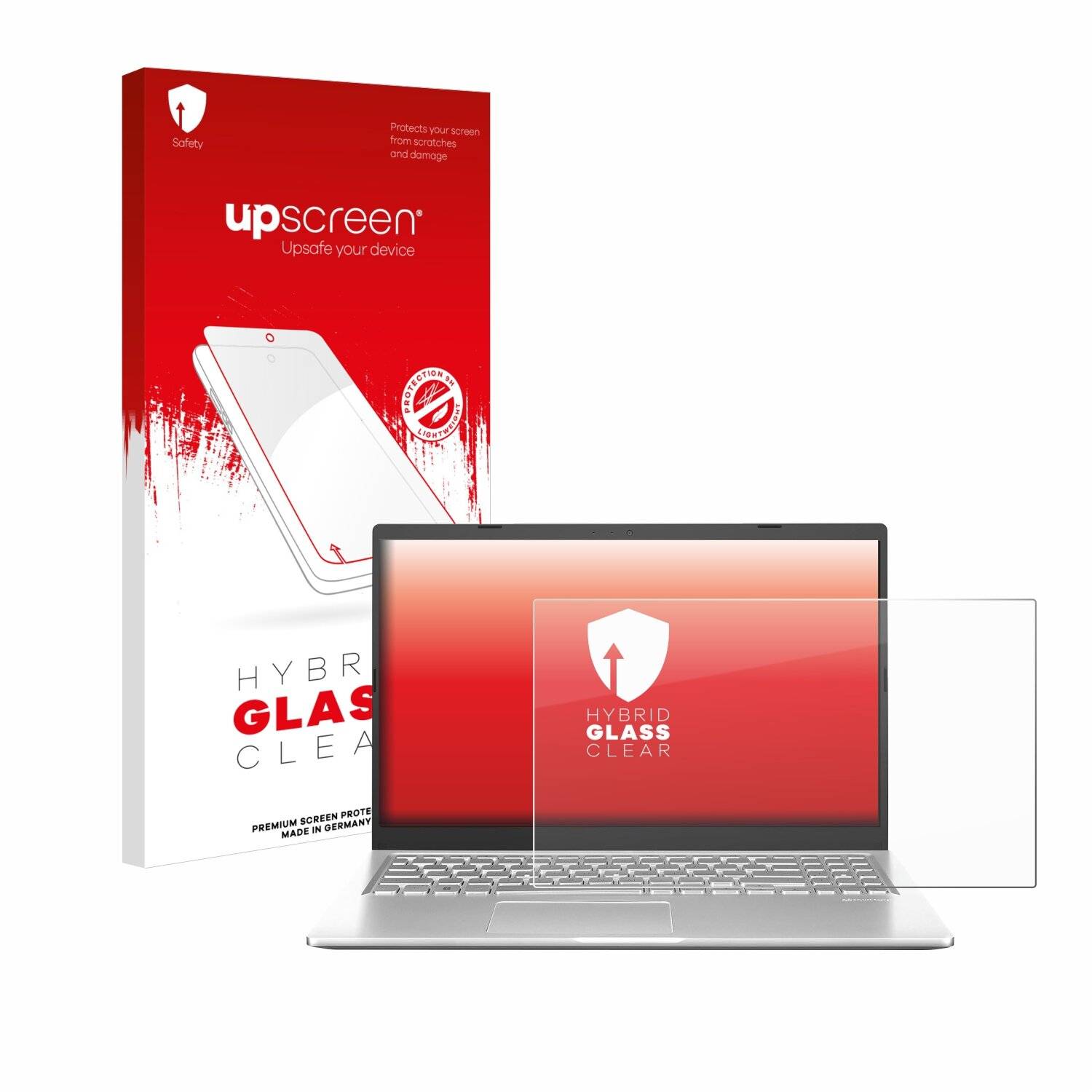 upscreen Hybrid Glas Panzer-Folie für ASUS Vivobook 15