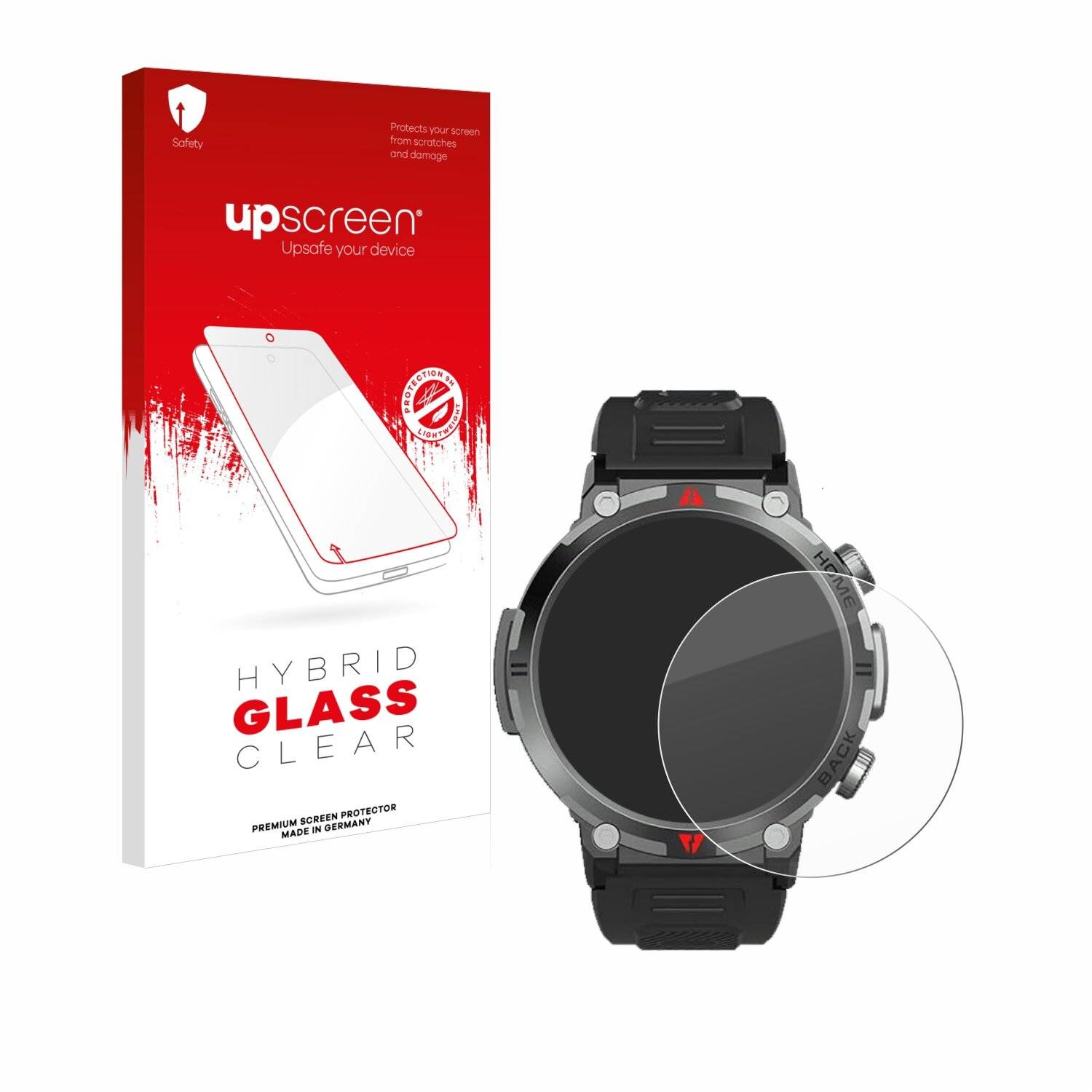 upscreen Hybrid Glas Panzer-Folie für IFMDA S100