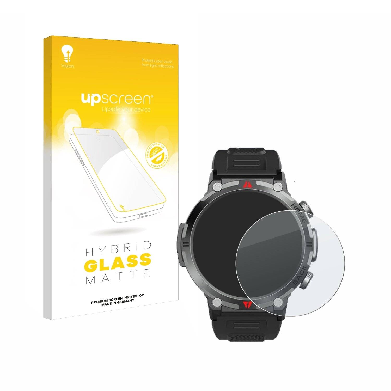upscreen Hybrid Glas Matt Panzer-Folie für IFMDA S100