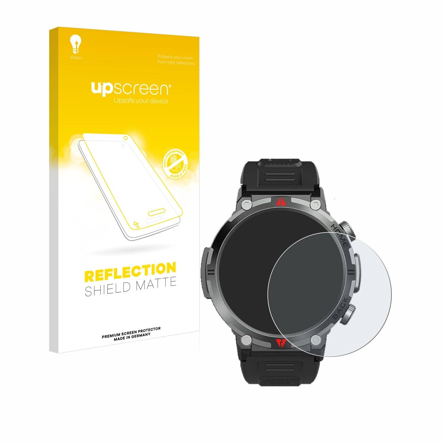 upscreen Reflection Shield Matt Schutzfolie für IFMDA S100