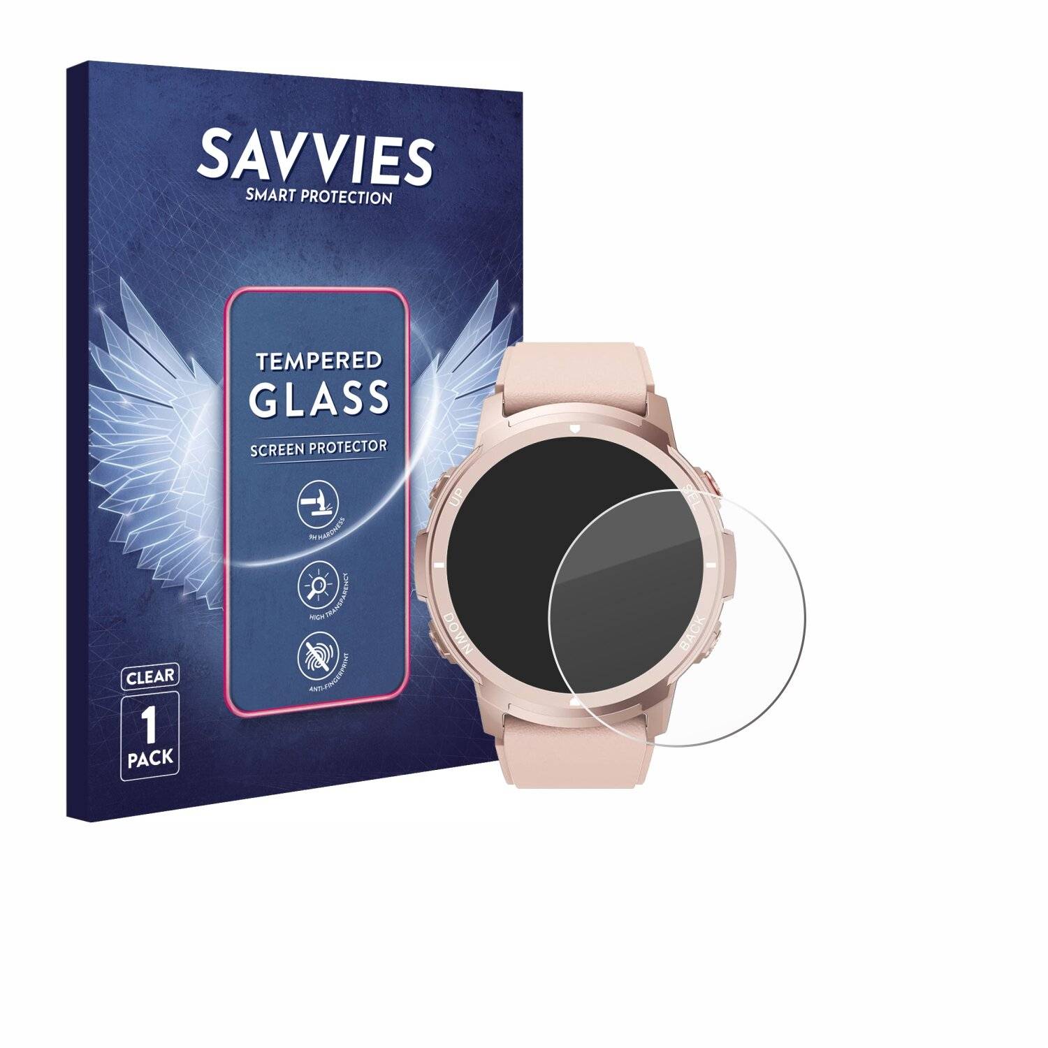 Savvies Clear Schutzglas für Llkboha S52