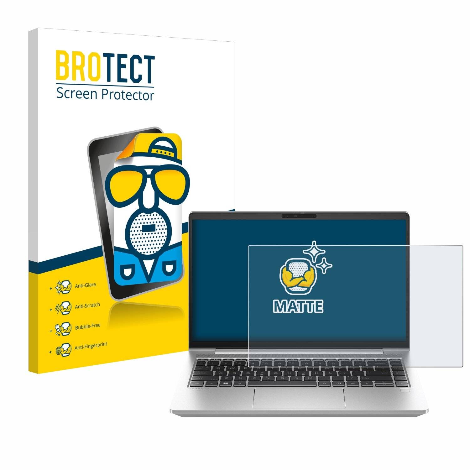 BROTECT Entspiegelungs-Folie für HP ProBook 445