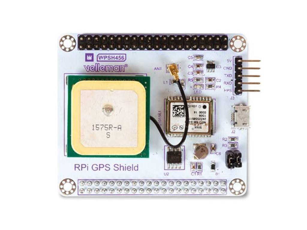 NEO-6M GPS-SHIELD FÜR RASPBERRY PI