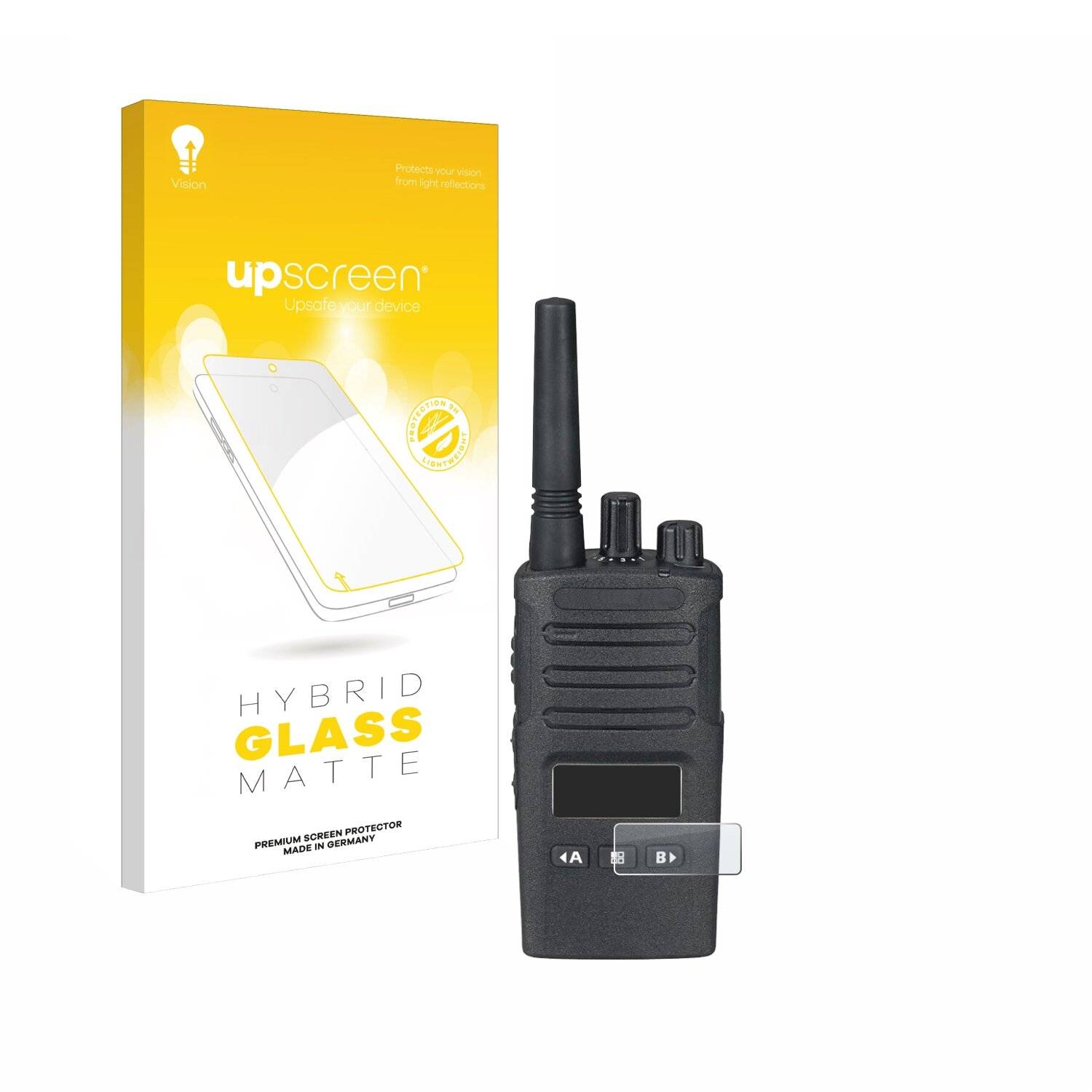 upscreen Hybrid Glas Matt Panzer-Folie für Motorola