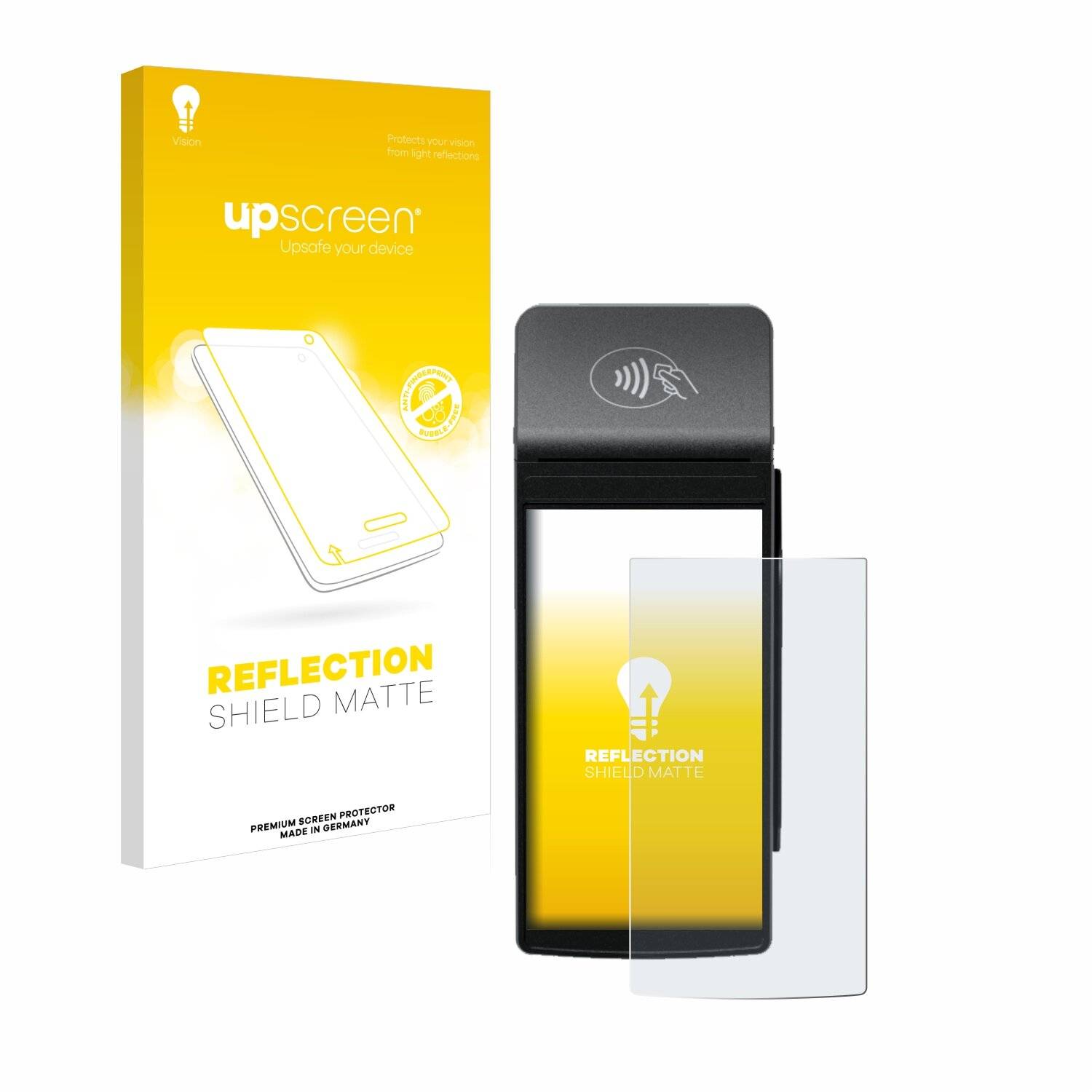 upscreen Reflection Shield Matt Schutzfolie für Castles Technology