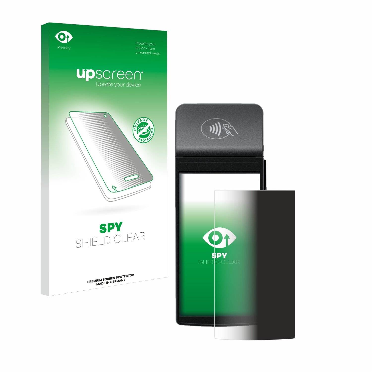 upscreen Spy Shield Sichtschutz-Folie für Castles Technology