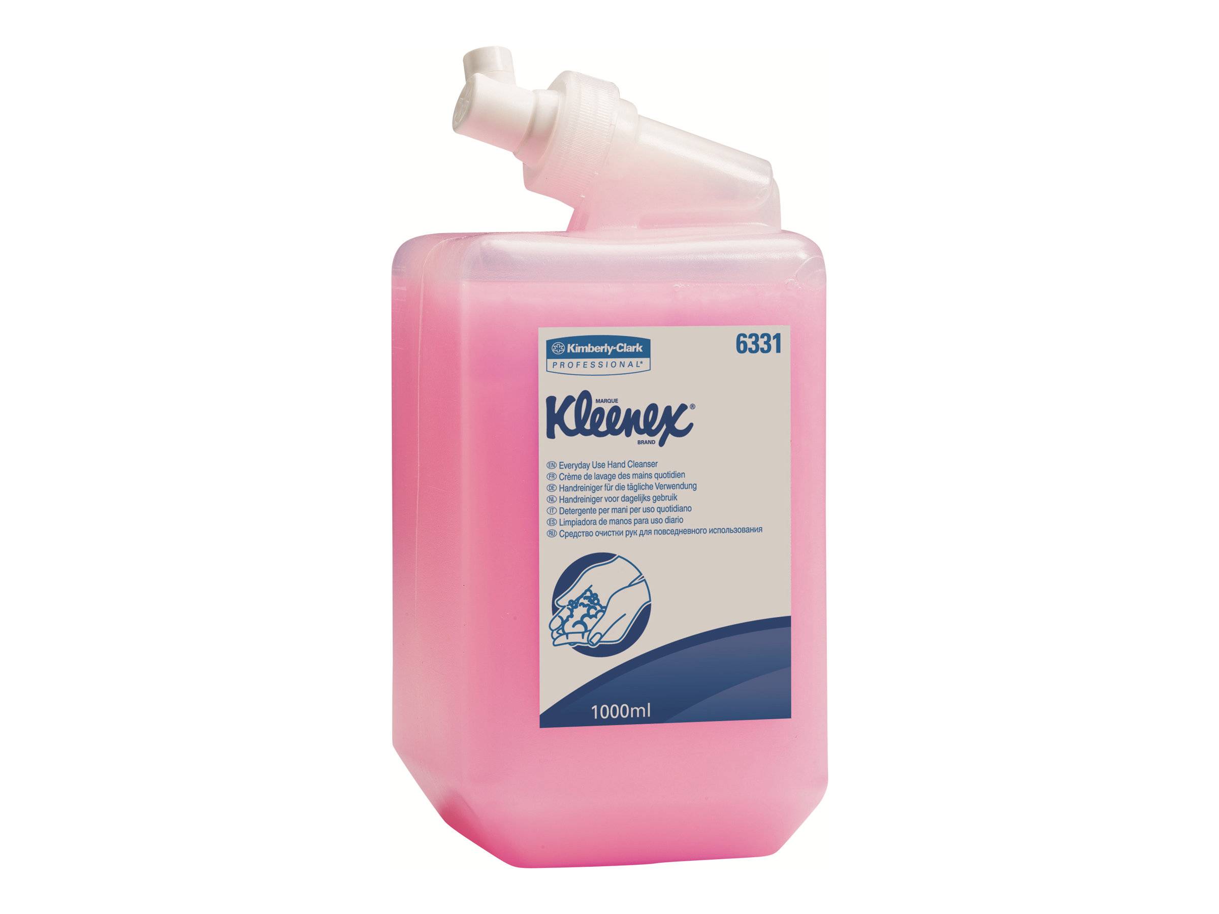 KIMBERLY-CLARK - Kleenex - Seife - flüssig - Patrone - 1 L - pink (Packung mit 6)