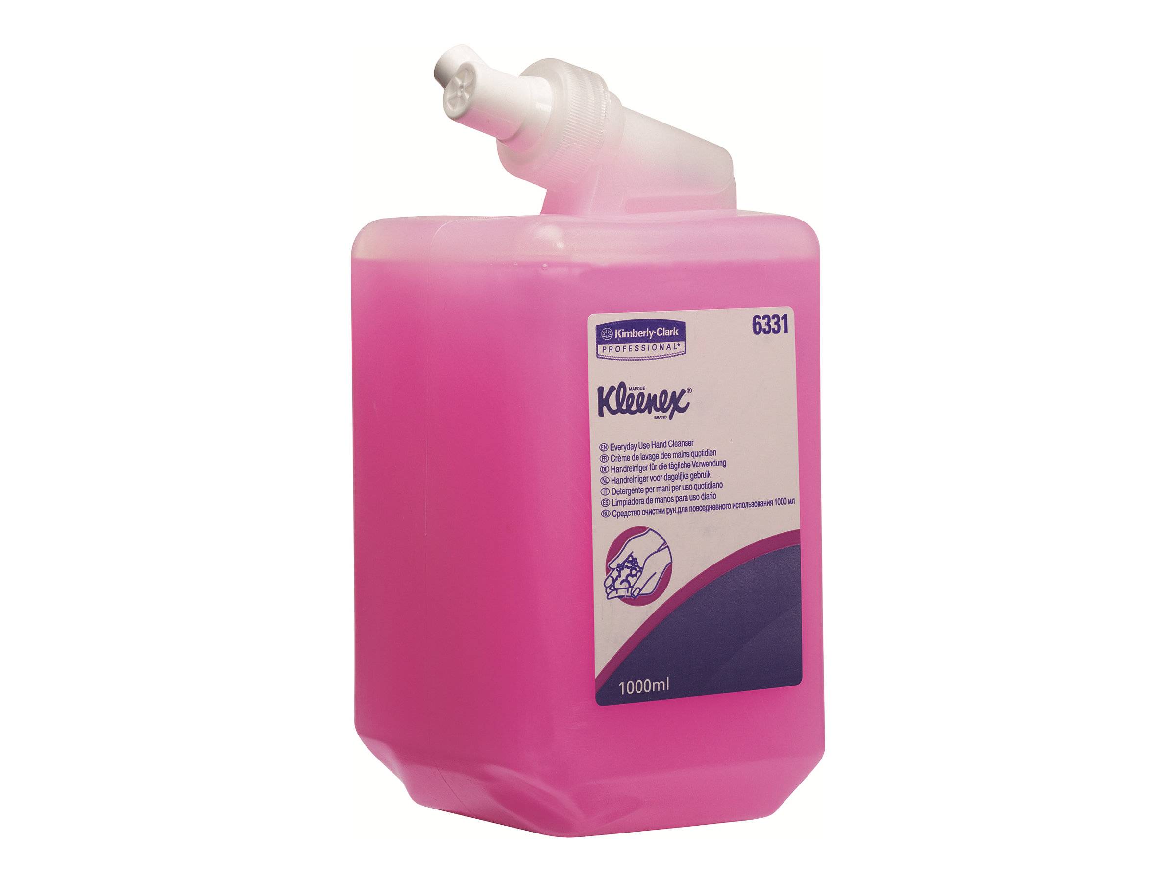 KIMBERLY-CLARK - Kleenex - Seife - flüssig - Patrone - 1 L - pink (Packung mit 6)