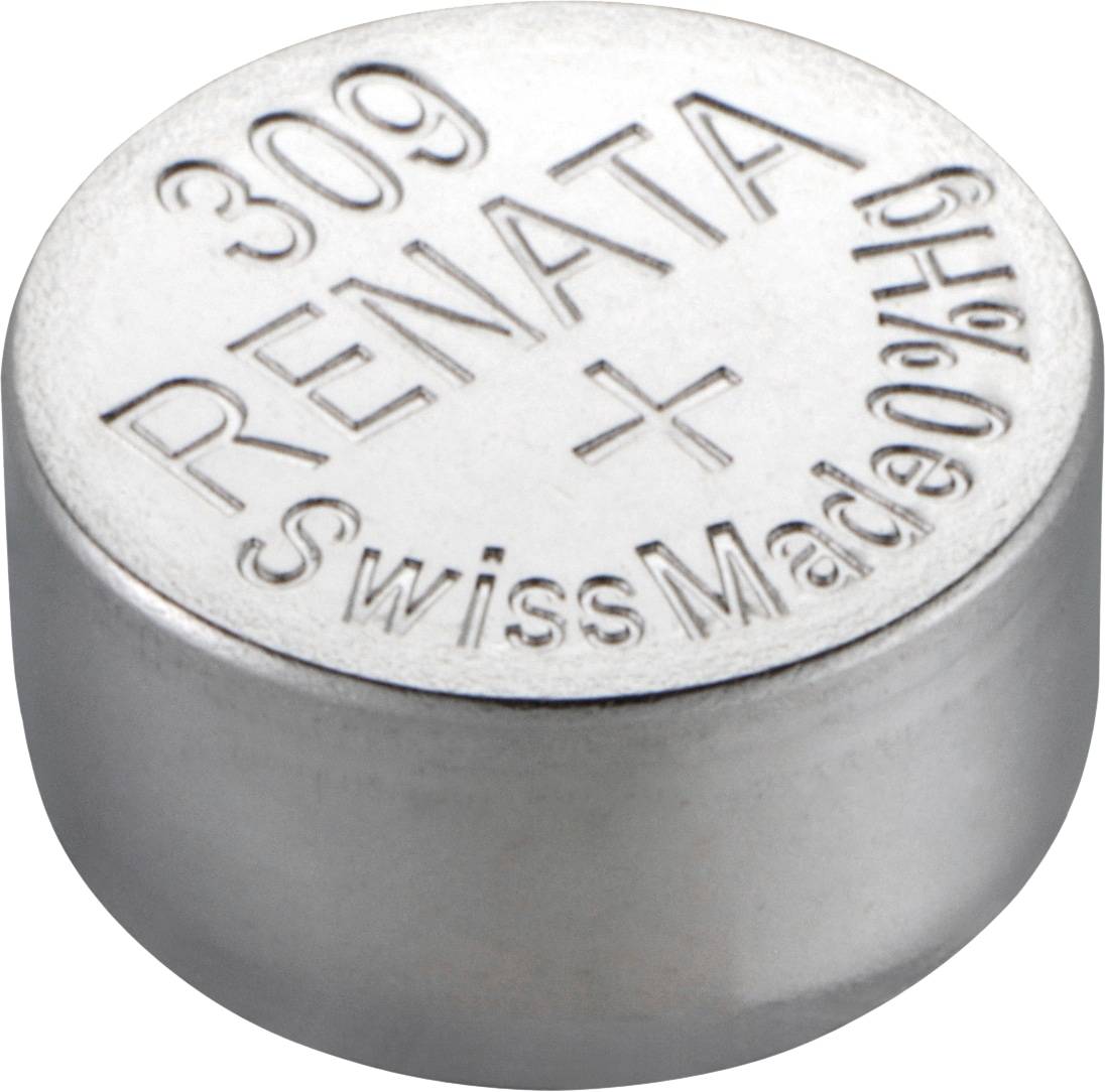 RENATA Knopfzelle 309, 80mAh, Silberoxid