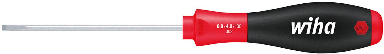 Schraubendreher SoftFinish® Schlitz mit Rundklinge für tiefliegende Schrauben (00696), 4,0 mm x 300 mm