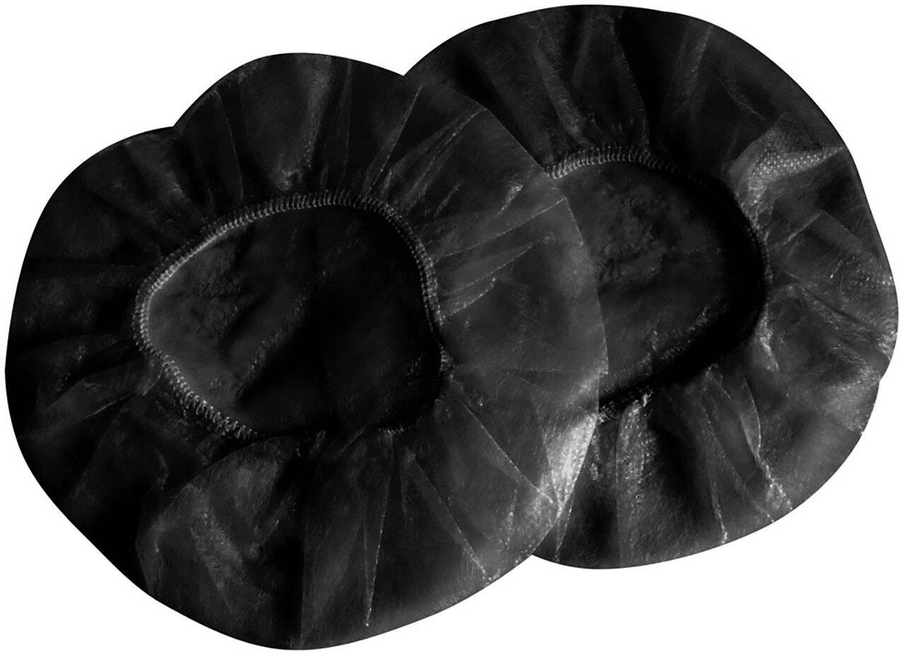 Hygostar Hygiene Überzieher PP, schwarz, für Kapselgehörschutz Ø 18 cm
