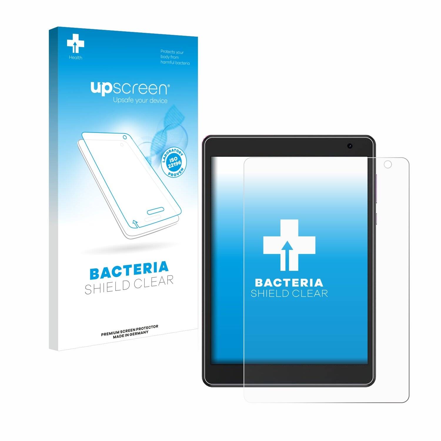 upscreen Bacteria Shield Schutzfolie für TJD M750QU -