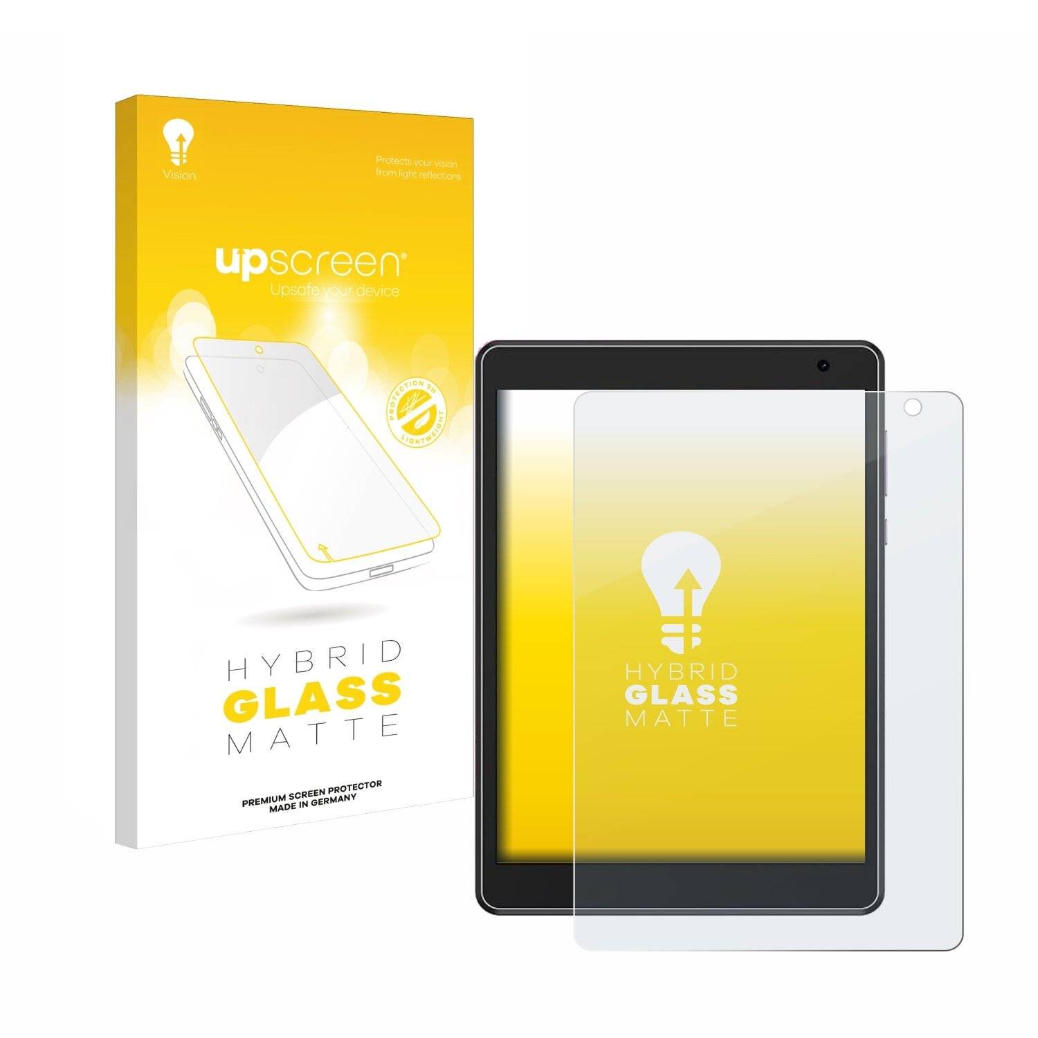 upscreen Hybrid Glas Matt Panzer-Folie für TJD