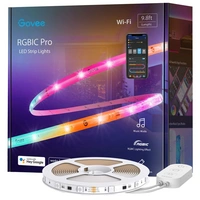 GOVEE LED-Strip, Wi-Fi, RGBIC, EEK: G, smart, dimmbar, 3 m GOVEE LED-Strip, Wi-Fi, RGBIC, EEK: G, smart, dimmbar, 3 m