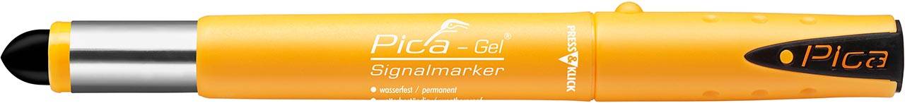 Pica GEL Signalmarker, schwarz, SB Verpackung