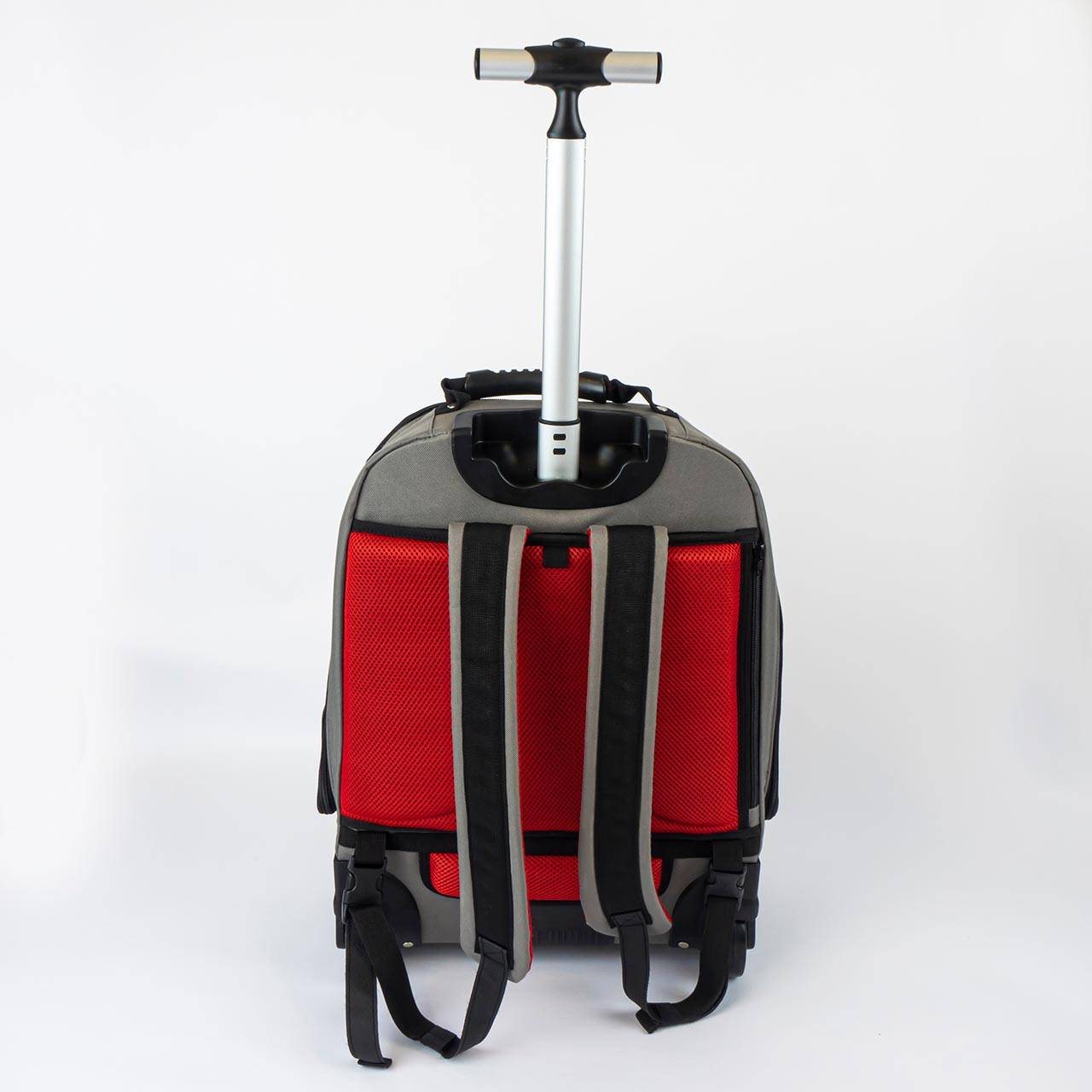 Rucksack-Trolley Plus, 39 Taschen und Halter, wasserdicht und bruchsicher