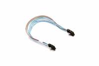 SUPERMICRO - Kabel CBL-SAST-1258-85 Slimline x8 RE auf LE 58cm - Kabel