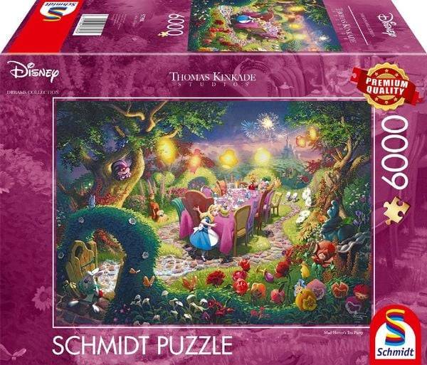 Disney - Mad Hatterâ€™s Tea Party, 6000 Teile - Puzzle