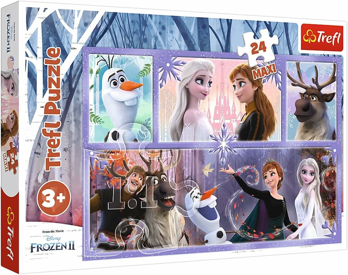Frozen Welt der Magie - Maxi Puzzle 24 Teile