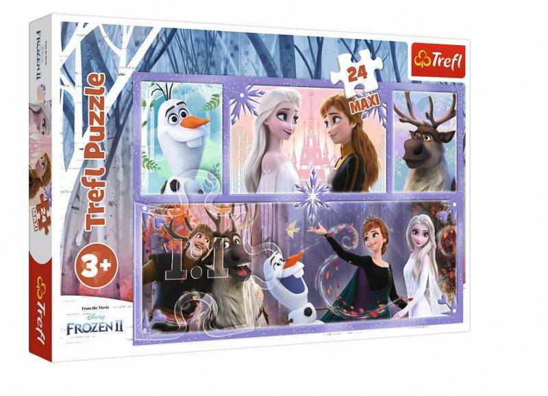 Frozen Welt der Magie - Maxi Puzzle 24 Teile