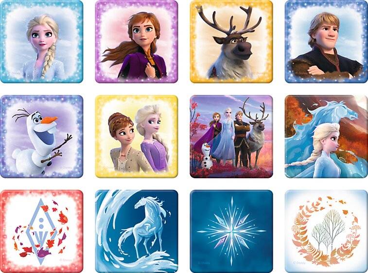 Disney Frozen 2 - Puzzle und Memo 2in1 30+48 Teile