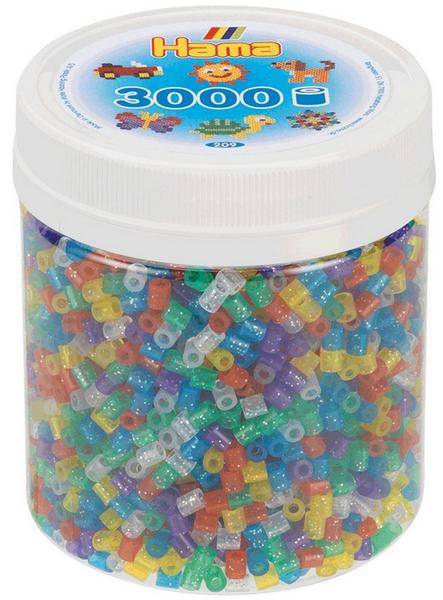 Hama 209-54 - Dose mit Midi-BÃ¼gelperlen, 3000 StÃ¼ck