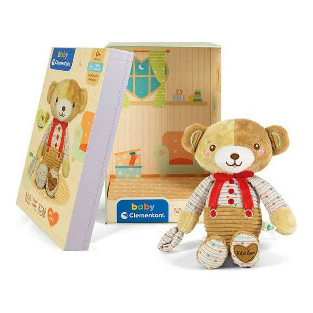 Baby Clementoni 17418 - Bob, der Kuschelteddy