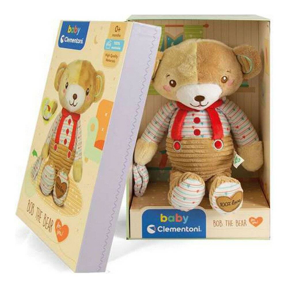 Baby Clementoni 17418 - Bob, der Kuschelteddy