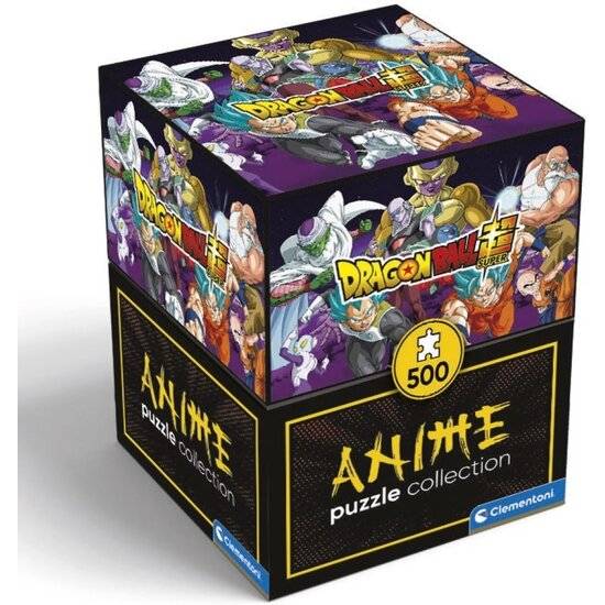Clementoni 35134 - 500 Teile Puzzle - Premium Animé-Collection Geschenk-Box - Dragon Ball