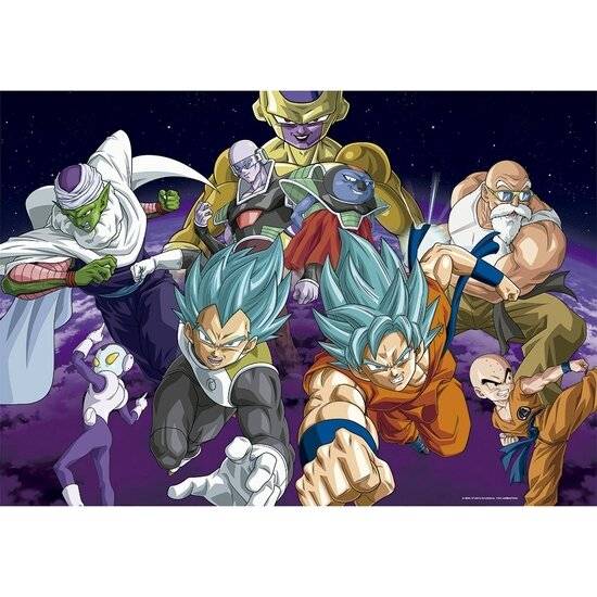 Clementoni 35134 - 500 Teile Puzzle - Premium Animé-Collection Geschenk-Box - Dragon Ball