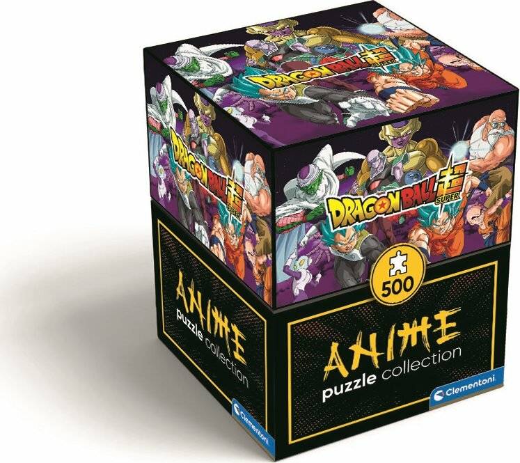 Clementoni 35134 - 500 Teile Puzzle - Premium Animé-Collection Geschenk-Box - Dragon Ball